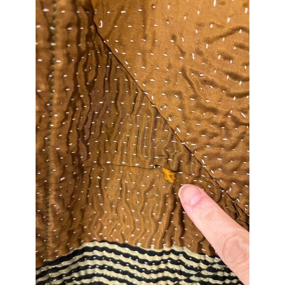 Namai Studio Handmade Original Long Quilt Jacket Coat - Picture 10 of 10